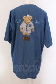 画像5: Karl Helmut / テディ刺繍ベースボールデニムシャツ 3 インディゴ O-25-05-26-021-EL-BL-IG-OS (5)