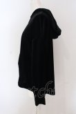 画像2: INGEBORG / フィッシュテールベロアパーカー  クロ O-25-05-26-003-LO-TO-IG-ZT225 (2)