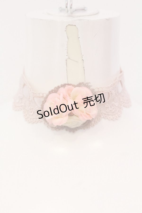 画像1: axes femme / チョーカー  ピンク O-25-05-27-001-AX-AC-OW-OS (1)