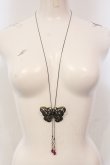 画像1: axes femme / アンティークバタフライネックレス  アンティークゴールド O-25-05-27-006-AX-AC-OW-OS (1)
