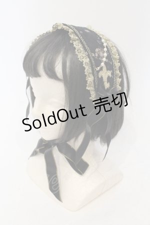 画像: ALICE and the PIRATES / La Traviata〜この花の落ちる頃〜ヘッドドレス   O-25-05-27-010-PA-AC-OW-ZT208