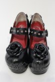 画像2: YOSUKE / 厚底パンプス 22.5cm ブラック O-25-05-27-014-PU-SH-IG-OS (2)
