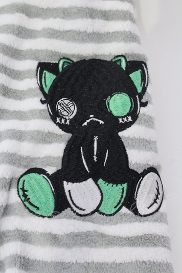 画像2: NieR Clothing / マイクロファイバータオル  グリーン系 O-25-05-27-009-PU-ZA-IG-OS (2)