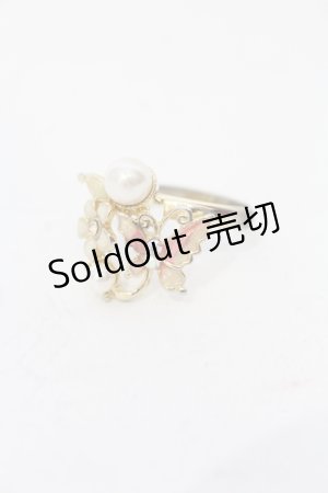 画像: axes femme / バタフライパールリング  ピンクゴールド O-25-05-27-021-AX-AC-OW-OS