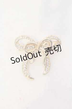 画像: axes femme / リボンブローチ  ゴールド O-25-05-27-027-AX-AC-OW-OS