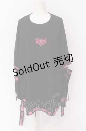 画像: BACKSTAGE PASS / MUMMY(マミー)ビッグシルエットパラシュートデザイントレーナー F ブラックｘピンク O-25-05-28-001-PU-TO-YM-ZY