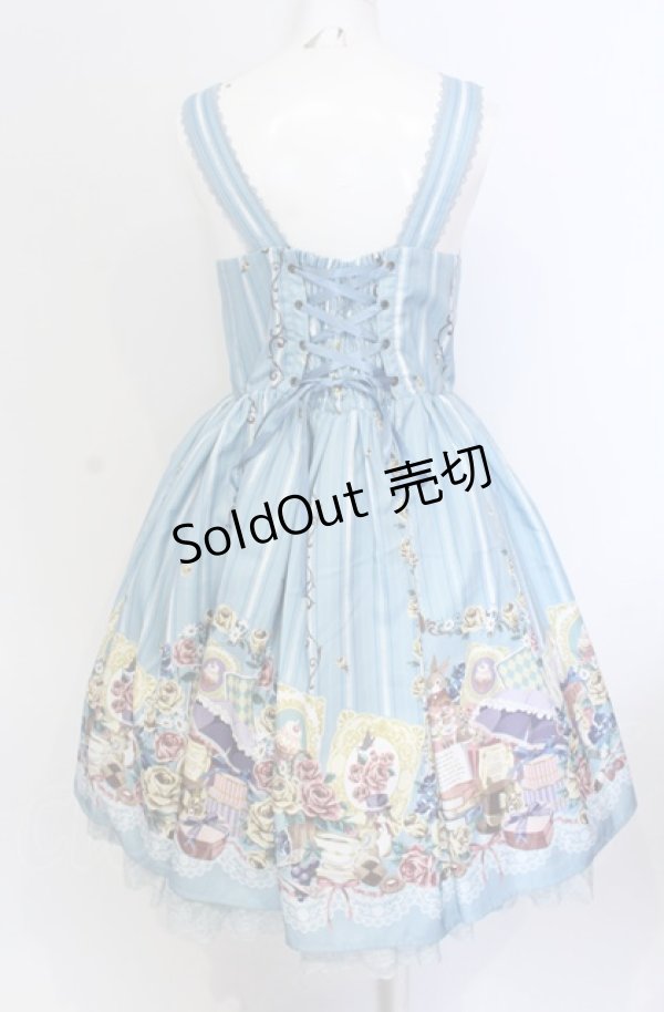 画像2: axes femme kawaii / ティータイムバニーワンピース  サック O-25-05-28-045-AX-OP-IG-OS (2)