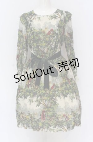 画像: Jane Marple / To the forestのフラッフィードレス M グリーン O-25-05-28-059-JM-OP-IG-OS
