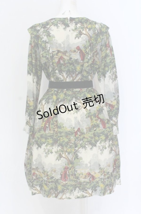 画像2: Jane Marple / To the forestのフラッフィードレス M グリーン O-25-05-28-059-JM-OP-IG-OS (2)