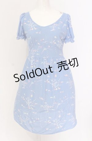 画像: MILK / Baby Fishワンピース  ブルー O-25-05-28-061-ML-OP-IG-OS