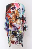 画像2: TRAVAS TOKYO / CHAOS 総柄BIG Tシャツ F マルチ O-25-05-28-008-PU-TS-YM-ZY (2)