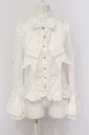 画像: Angelic Pretty / 素敵なプリンセスブラウス  シロ O-25-05-28-089-AP-BL-IG-OS