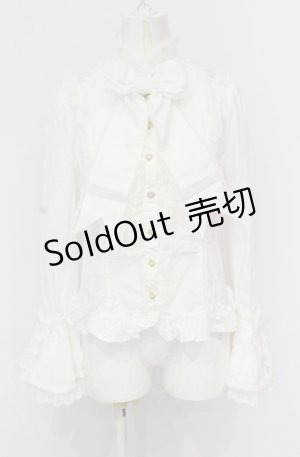 画像: Angelic Pretty / 素敵なプリンセスブラウス  シロ O-25-05-28-089-AP-BL-IG-OS