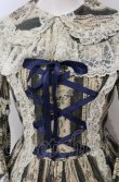画像2: metamorphose / アンティークブーケラッパ袖ワンピース（2010）  ブルー O-25-05-28-098-ME-OP-IG-OS (2)