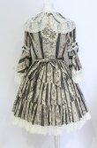 画像6: metamorphose / アンティークブーケラッパ袖ワンピース（2010）  ブルー O-25-05-28-098-ME-OP-IG-OS (6)