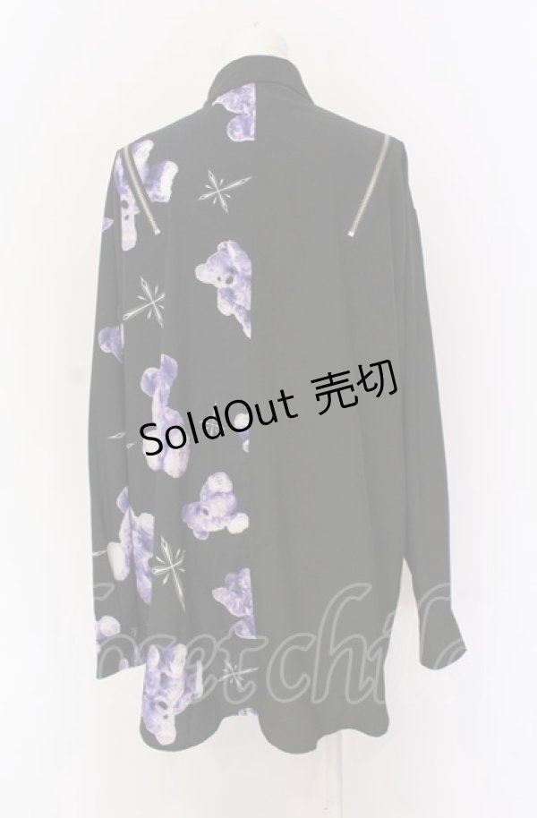 画像2: TRAVAS TOKYO / 昇華シャツ F ブラック O-25-05-28-011-PU-BL-YM-ZY (2)