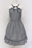 画像1: axes femme PETIT LADY / ビスチェ切替ストライプワンピース 160cm（4L） ネイビー×シロ O-25-05-28-125-LO-OP-IG-OS (1)