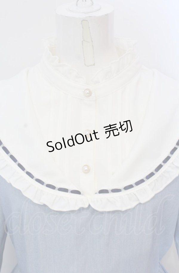 画像2: axes femme POETIQUE / アンジェリック　クワイヤワンピース M サックス O-25-05-28-127-AX-OP-IG-OS (2)