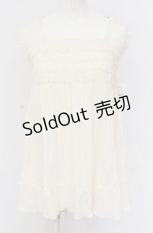 画像: L'EST ROSE / シャーリングプリーツチュニック 2 生成り O-25-05-28-137-LO-TO-IG-OS