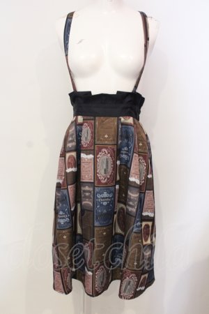 画像: axes femme POETIQUE / ショコラトリーサス付スカート M クロ O-25-05-29-017-AX-OP-IG-OS