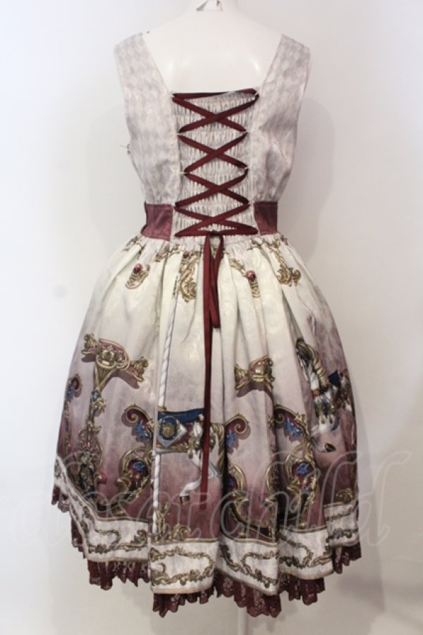 画像6: axes femme kawaii / グランドフィナーレロングワンピース  ワイン O-25-05-29-001-AX-BL-IG-OS (6)