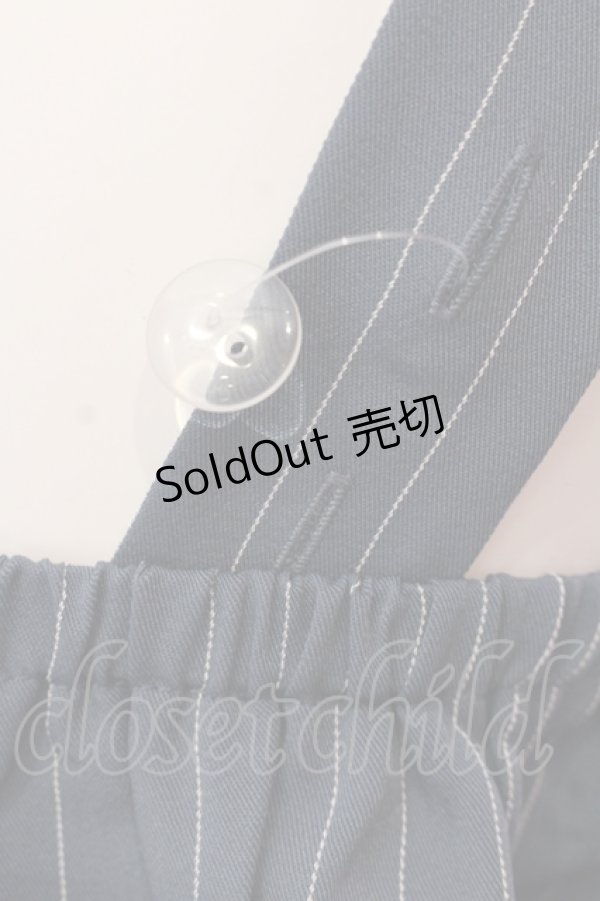 画像5: axes femme POETIQUE / レース切替ロングワンピース M ブルー O-25-05-29-020-AX-OP-IG-OS (5)