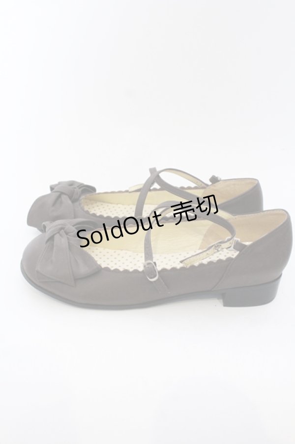 画像2: Emily Temple cute / クラシックリボンシューズ 23.5cm ブラウン O-25-05-30-054-ET-SH-IG-OS (2)