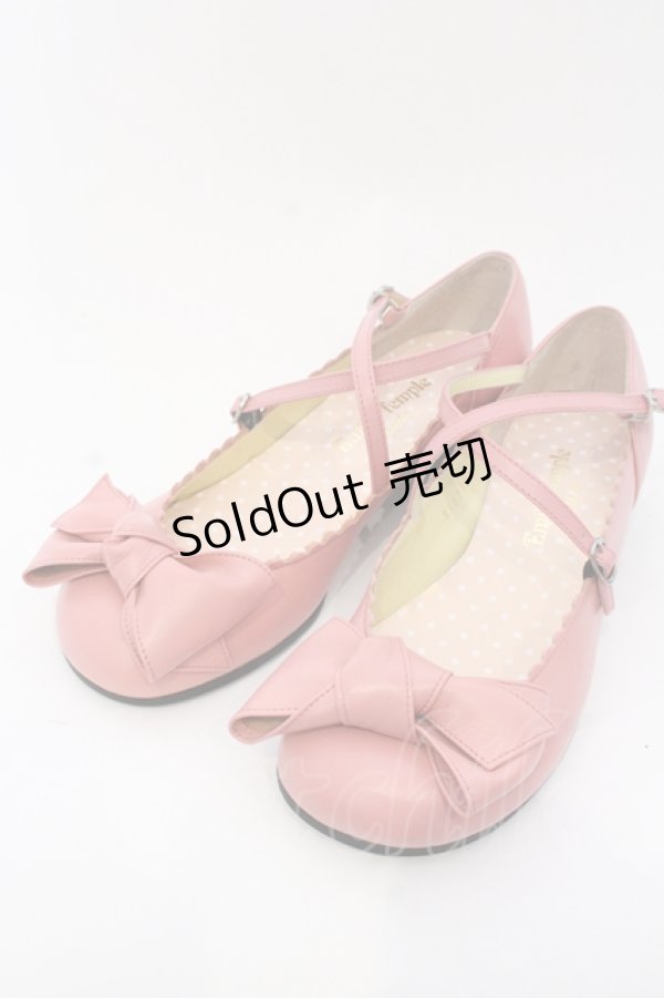 画像1: Emily Temple cute / クラシックリボンシューズ 23.5cm ピンク O-25-05-30-055-ET-SH-IG-ZT-K002 (1)
