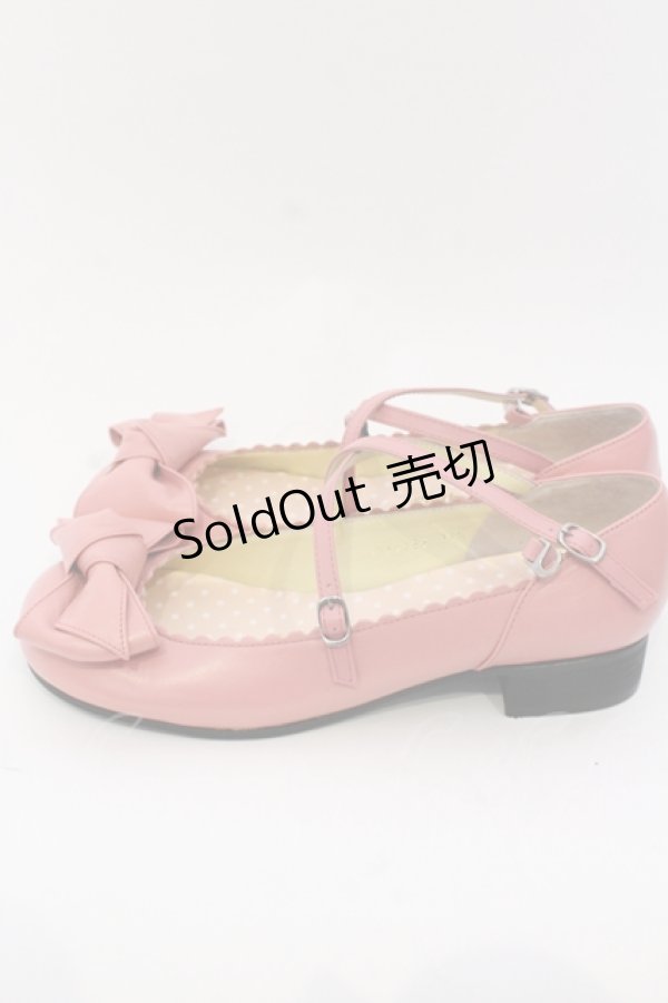 画像2: Emily Temple cute / クラシックリボンシューズ 23.5cm ピンク O-25-05-30-055-ET-SH-IG-ZT-K002 (2)