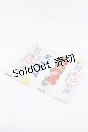 画像: Jane Marple / バスケット風トートバッグ リボン単品  クリーム O-25-05-30-067-JM-ZA-IG-OS