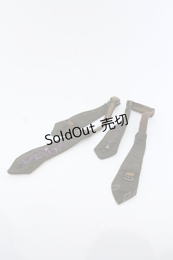 画像1: 【SALE】Ozz oneste / ショルダーストラップ【ホック型】  グリーン O-25-05-30-072-OO-ZA-IG-ZT445-F005 (1)