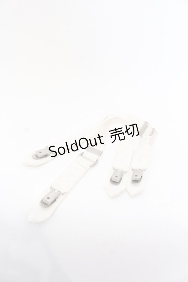 画像2: 【SALE】Ozz oneste / モチーフエンブロイダリーショルダーストラップ  ホワイト O-25-05-30-076-OO-ZA-IG-ZT445-F007 (2)