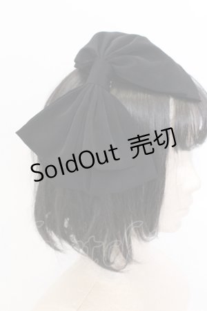 画像: LOLITA他 / リボンカチューシャ  クロ O-25-05-30-081-LO-AC-IG-OS