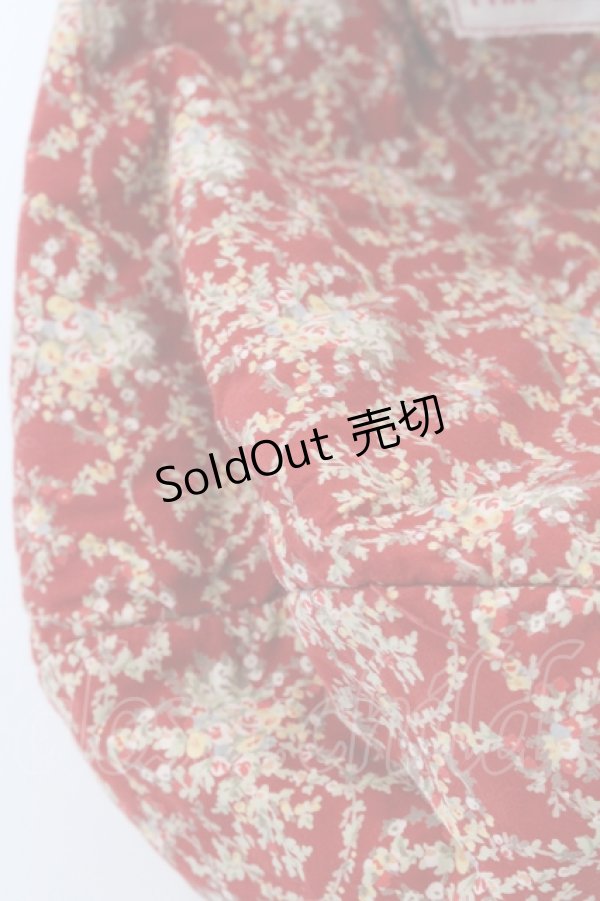 画像2: 【SALE】PINK HOUSE / 花柄バケツ型バッグ  アカ O-25-05-30-019-LO-BG-OW-ZTK021 (2)