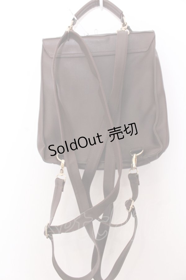 画像5: Amavel / ランドセル型サッチェルバッグ  ブラウン O-25-05-30-011-CA-BG-IG-ZT-K012 (5)