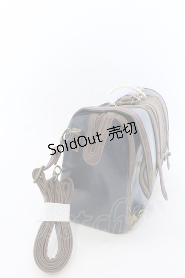 画像3: axes femme kawaii / トレジャーチェストバッグ  ネイビー O-25-05-30-021-AX-BG-OW-ZT-K020 (3)