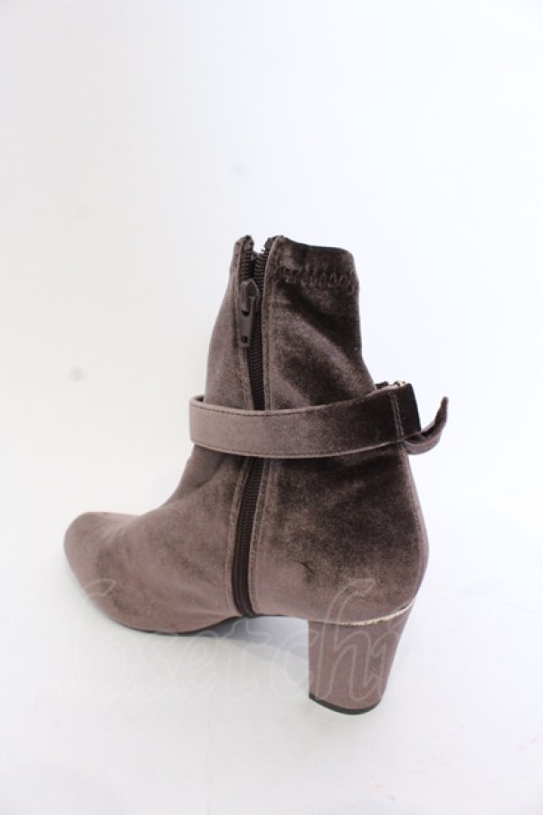 画像3: axes femme / ストレッチリボンブーツ L ブラウン O-25-05-30-024-AX-SH-IG-ZT-K001 (3)