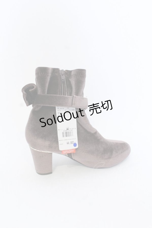 画像5: axes femme / ストレッチリボンブーツ L ブラウン O-25-05-30-024-AX-SH-IG-ZT-K001 (5)