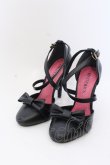 画像1: HYSTERIC GLAMOUR / HYSTERICS リボンハイヒール 6（23.5cm） ブラック O-25-05-30-028-PU-SH-YM-OS (1)