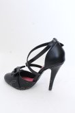 画像3: HYSTERIC GLAMOUR / HYSTERICS リボンハイヒール 6（23.5cm） ブラック O-25-05-30-028-PU-SH-YM-OS (3)