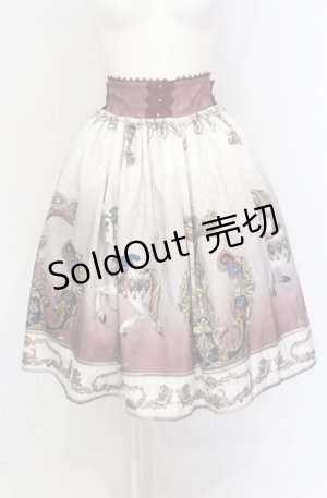 画像: axes femme kawaii / グランドフィナーレミディスカート M ワイン O-25-05-31-1046-AX-SK-OW-OS