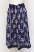 画像1: axes femme / バックティアードスカート M ネイビー O-25-05-31-1065-AX-SK-OW-OS (1)