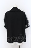 画像3: axes femme kawaii / ロマンティックフリルブラウス M クロ O-25-05-31-1074-AX-BL-OW-OS (3)