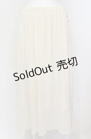 画像: axes femme / サイドデザインロングスカート M キナリ O-25-05-31-1092-AX-SK-OW-OS