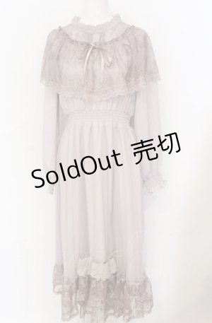 画像: axes femme / ヴィンテージ風ドレス F ピンク O-25-05-31-1098-AX-OP-OW-OS