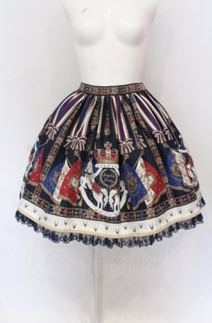 画像: Angelic Pretty / ガーディアンユニコーンスカート  ネイビー O-25-05-31-1011-AP-SK-IG-OS