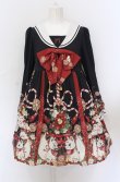 画像1: Royal Princess Alice / 絢爛白狐 お狐様セーラーワンピース  クロ O-25-05-31-1012-LO-OP-IG-OS (1)