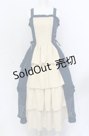 画像: axes femme Kawaii / アンティークドールジャンスカ M ブルーグリーン O-25-05-31-1122-AX-OP-OW-OS