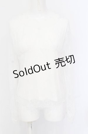 画像: axes femme / 総レースインナー M シロ（公式展開色キナリ） O-25-05-31-1031-AX-TO-OW-OS