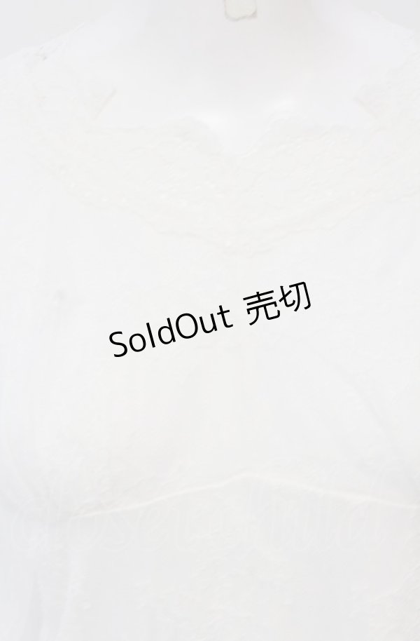画像2: axes femme / 総レースインナー M シロ（公式展開色キナリ） O-25-05-31-1031-AX-TO-OW-OS (2)